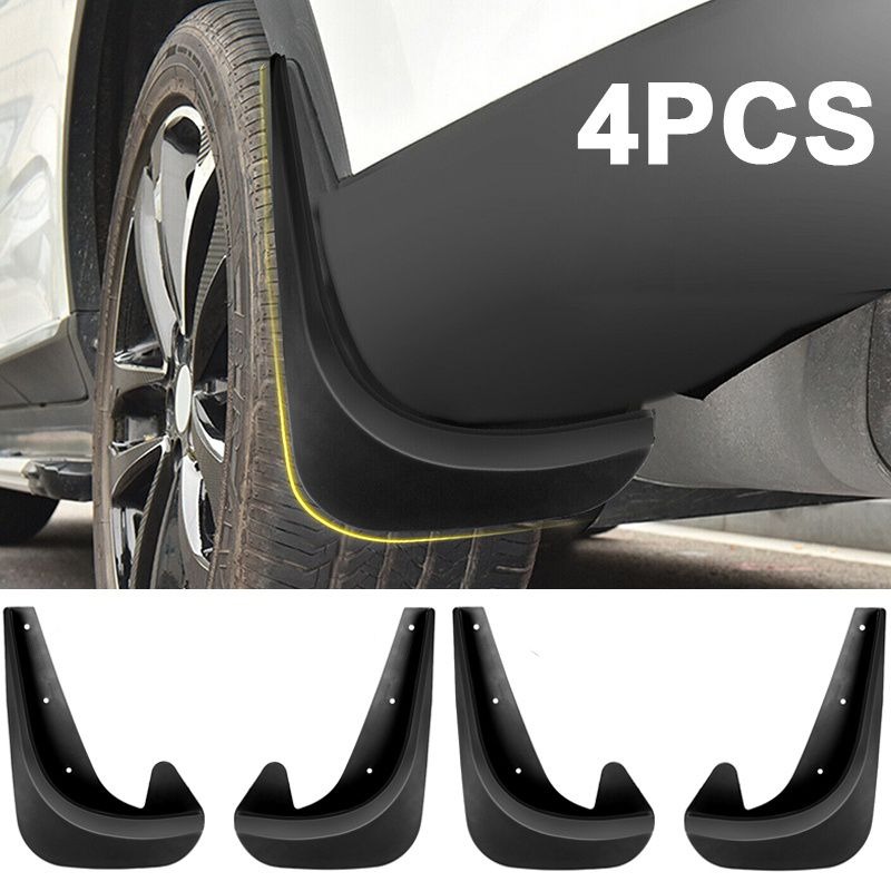 Universal All Car Mud Guard Mud Flaps Flexible Mudguard Fenders Liners Shield 4pcs
