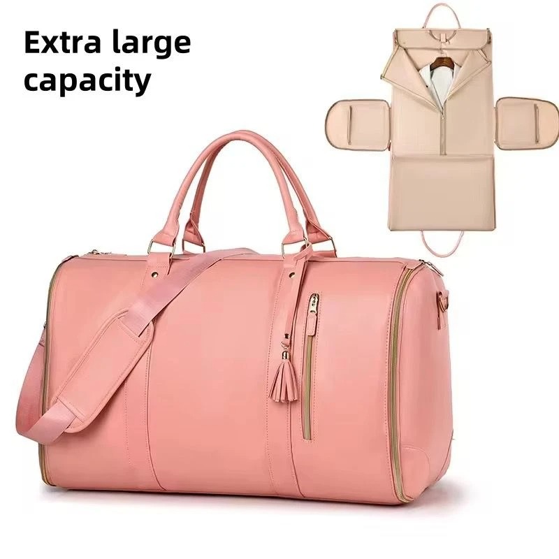 Water Resistant Garment Bag with Shoe Compartment