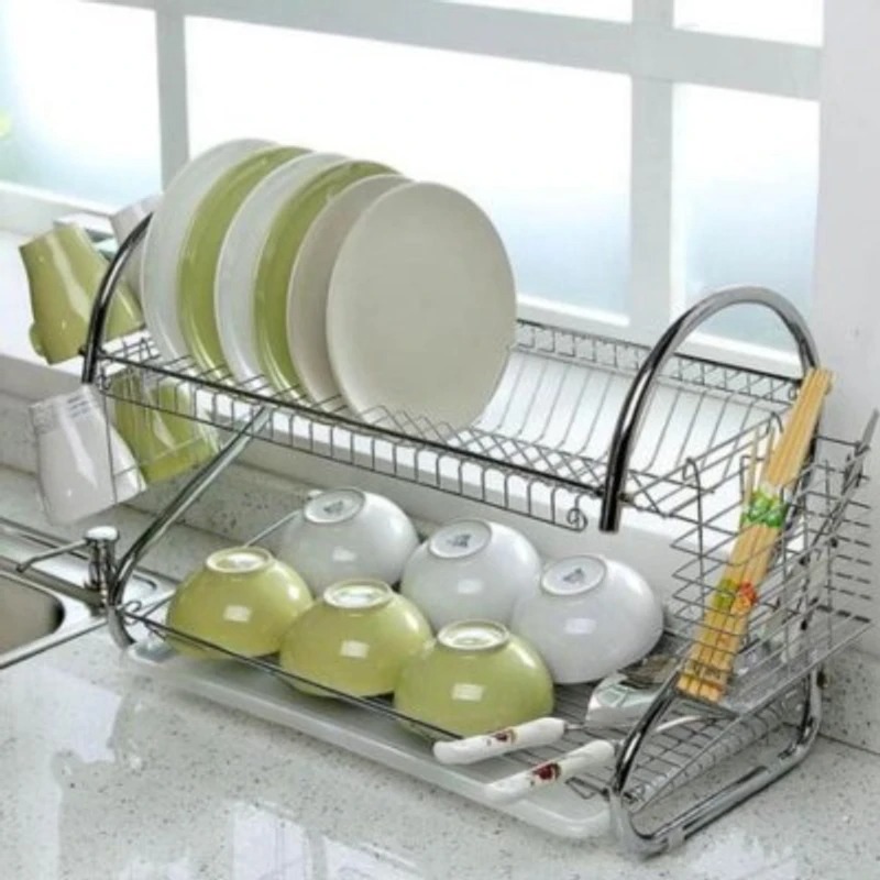 2 LAYER DISH RACK